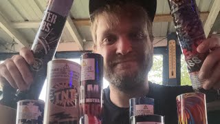 Firework review 2025-2026 Episode 5!! Shells, Shells, and Shell!!! #fireworks #review #shells #251
