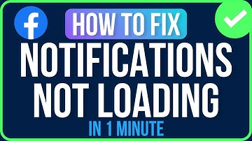 FACEBOOK NOTIFICATIONS NOT LOADING [FIXED]