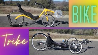 Recumbent Racing Trike vs Recumbent Low Racer: The ICE VTX Goes Head to Head with the Lightning U2!