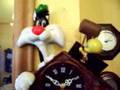 Looney Tunes Animated Wall Clock