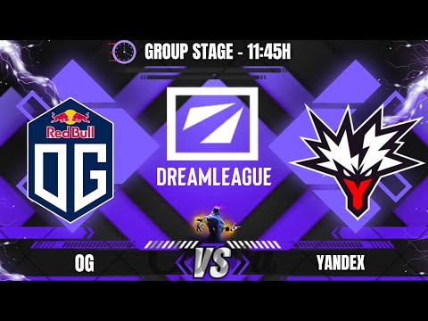 [PT-BR] OG X YANDEX - DREAM LEAGUE 27 - GROUP STAGE - @JAPALOKY