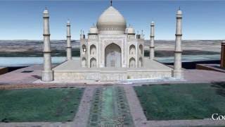 Taj Mahal 3D Virtual Tour using Google Maps