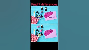 |find 7 Differences 🧐|#shortsfeed #shorts #challenge #comment below #game #findthedifference