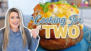 COOKING for TWO! | Easy and Delicious Small Batch Recipes! by CookCleanAndRepeat 20,299 views 4 months ago 9 minutes, 25 seconds