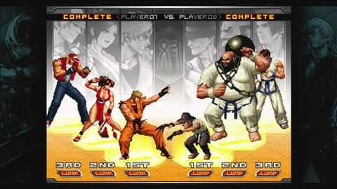 King of Fighters 2002 UM Playthrough (Xbox 360)
