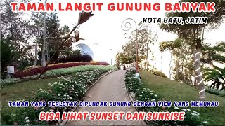SKY GARDEN | BEAUTIFUL GARDEN ABOVE THE MOUNTAINS IN BATU CITY | WATCH THE SUNSET AND SUNRISE FRO...