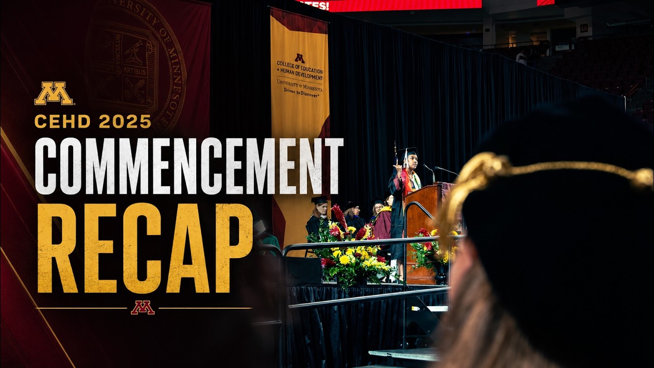 CEHD 2025 Undergraduate Commencement Ceremony Recap
