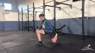 Dynamic Quad Stretch - 1/2 Kneeling - Band Assisted