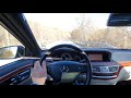 2007 Mercedes-benz W221 S320 Cdi 235PS POV Autumn country driving HD Driving VLOG #4