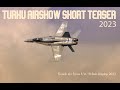 Turku Airshow 2023 - short teaser Finnish Air Force F-18 solo display.