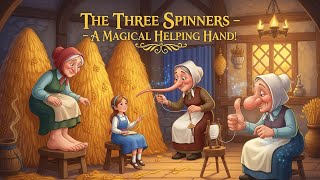 Fairy Tale Title | The Three Spinners | Sleepy Tale