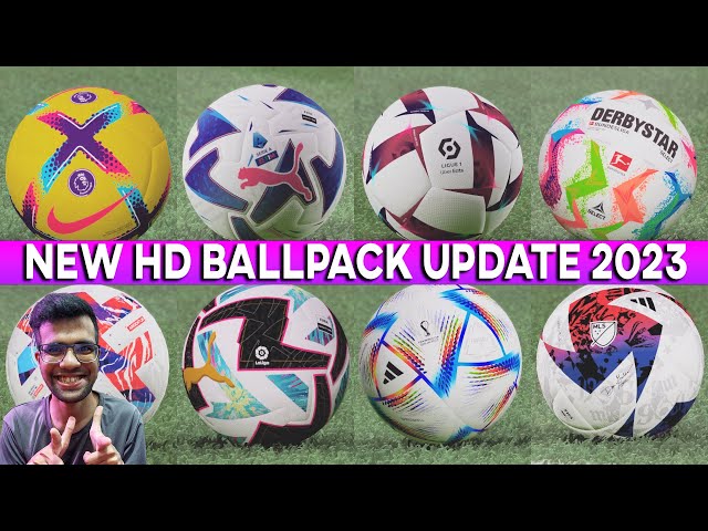 PES 2017 NEW BALLPACK UPDATE 2023 - PES 2017 Gaming WitH TR