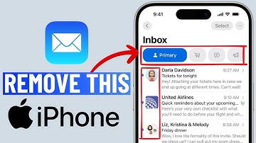How to Remove Category Icons in Mail App on iPhone (2025)