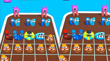 merge alphabet lore run gameplay || abcdefghijklmnopqrstuvwxyz game || Learning video || abcd song