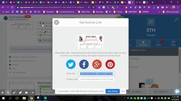 Sharing Seesaw Activity in Google Slides or Google Classroom