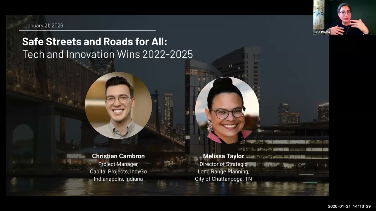 Safe Streets and Roads for All:  Tech and Innovation Wins 2022 – 2025