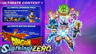 What does the ULTIMATE EDITION of DRAGON BALL SPARKING ZERO bring?