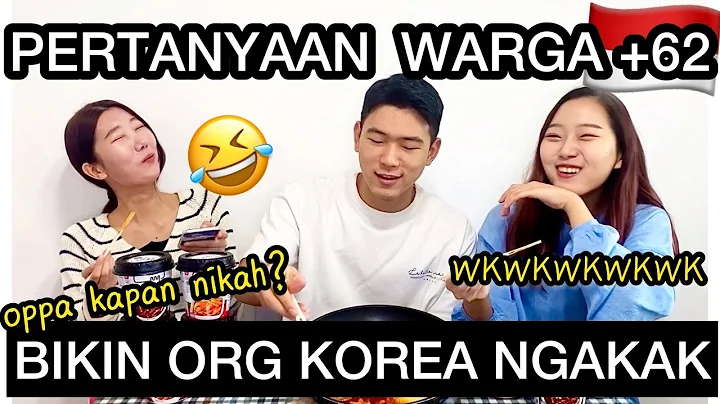 Q&A KAKA ADIK KOREA PAKE BHS INDONESIA! @Danielle ...