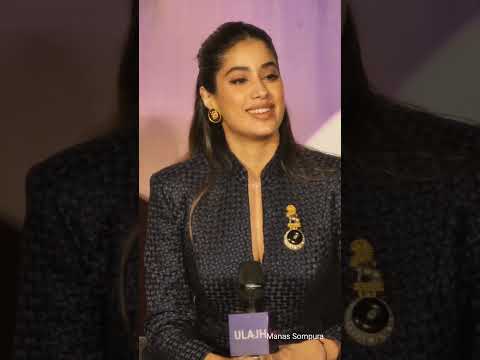Janhvi Kapoor talks about her film Ulajh #janhvikapoor #bollywood #actress #celebrity