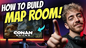 How to BUILD MAP ROOM in CONAN EXILES (Step by Step) 2025