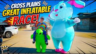 Having The Time Of Our Lives At The Great Inflatable Race | Cross Plains, Texas