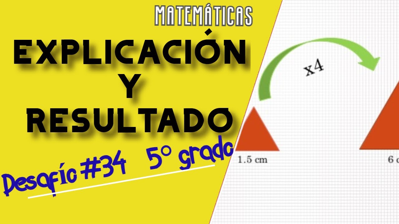 Desafios Matematicos Quinto Grado Factor Constante www.youtube.com