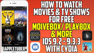 How To Watch Movies & TV Shows For Free iOS 9.2 - 9.3.3 Jailbreak! Get MovieBox, CinemaBox & More!!
