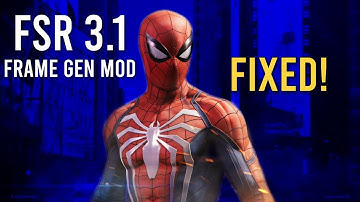 Fix Broken FSR 3.1 Frame Gen in Spiderman Remastered! Install FSR 3.1 Mod For all GPU.