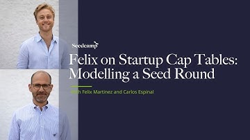 Felix on Startup Cap Tables: How to model a Seed Round with a convertible note