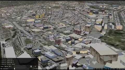 osgearth_viewer exe tested with Wine using Boston example