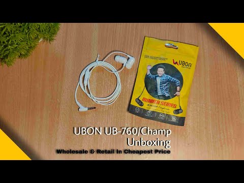 Earphone Under 500 | UBON UB-760 | Champ | Wired | Best Quality | Runner Series | Wholesale Price