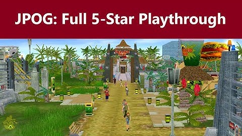 Jurassic Park Operation Genesis - Full 5-Star Playthrough (No Commentary)