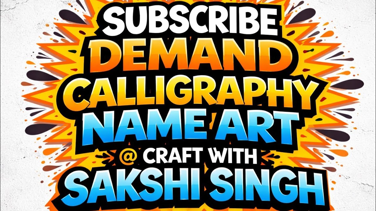 Calligraphy Name Art ❤️🫶🏻 / Comment You'r Name ❤️🎉🧿