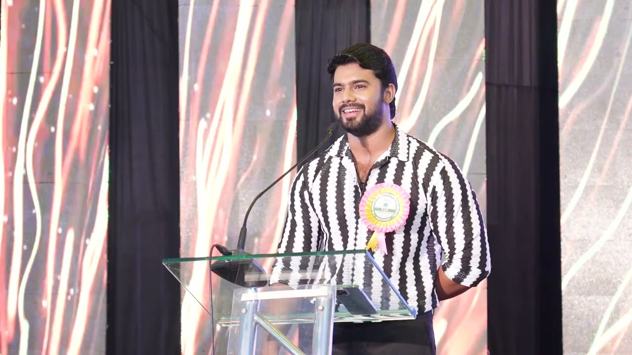 Er. Naleef Gea Speech | Aluminus, SXCCE | Actor, Model, Engineer | Fine Arts Day 03-11-2023