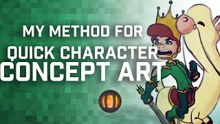 My Method for Quick Character Concept Art