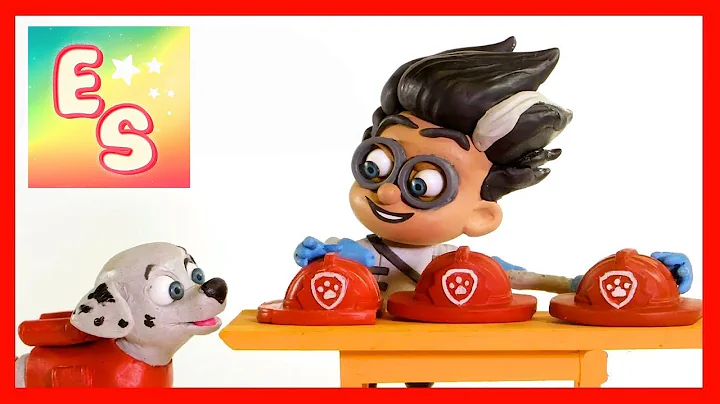 Ellie Makes Easy DIY Paw Patrol Marshall and PJ Masks Romeo Play Doh Art