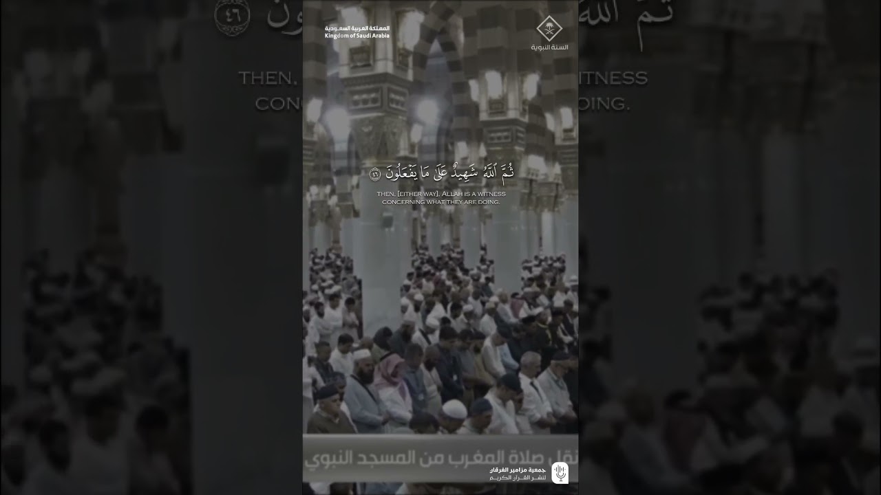 مقتطف من تلاوة فضيلة الشيخ #محمد_برهجي من صلاة المغرب 6 جمادى الاولى 1447