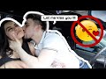 DODGING MY BF'S KISSES TO SEE HOW HE REACTS PRANK | * WHY IS HE SO MEAN* 😭