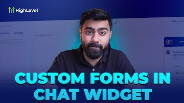How to Optimize Your Chat Widget with Custom Fields in GoHighLevel