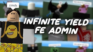 ROBLOX Infinite Yield FE Admin Script | ROBLOX EXPLOITING