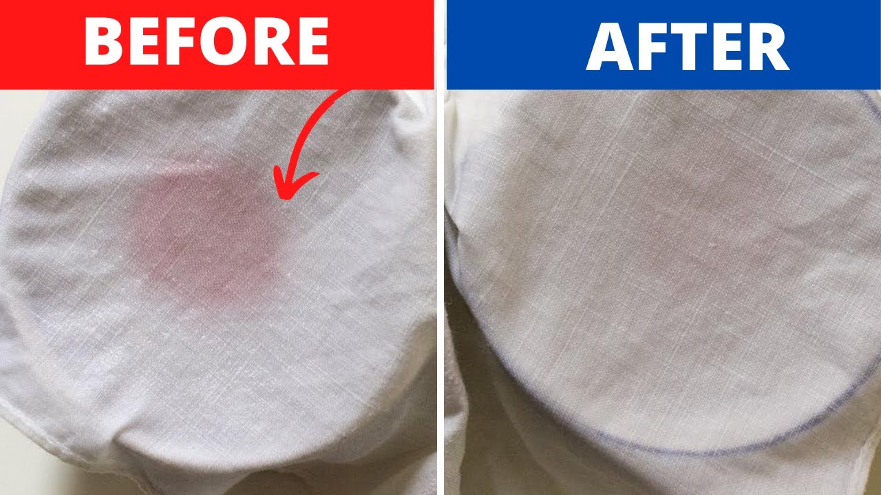 How to Get Red Wine Stains out of Clothes Best way to removing red