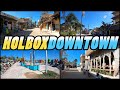 Holbox island downtown walking tour  isla holbox  mexico 4k