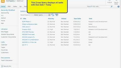 Websio Cross Query/View for SharePoint 2010