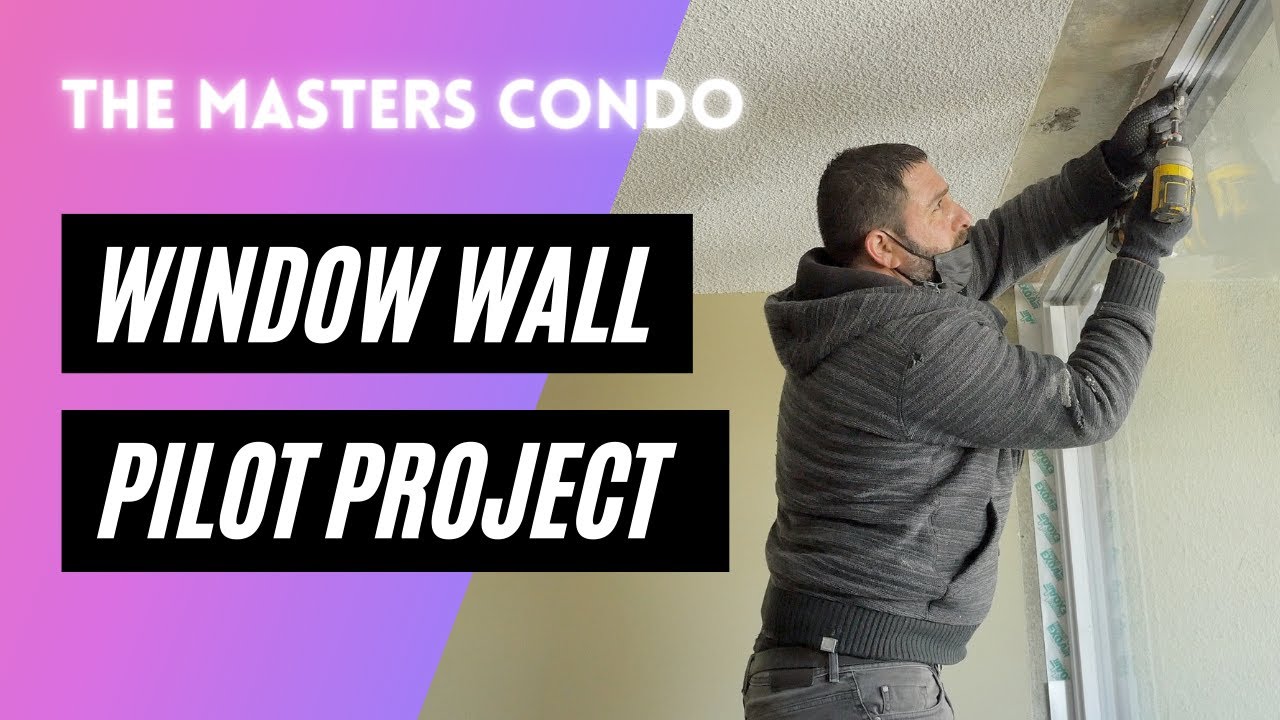 Image showcasing The Masters condominium window wall pilot project. - YouTube