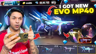 I Got New MP40 Thunder Evo Skin [ Level 1 To 8 ] Most Powerful Skin Garena Free Fire