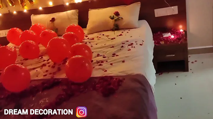 Dream Decoration ||  First Night Bedroom #Decoration || #Wedding Night || 😍😍