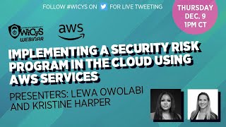 Implementing a Security Risk Program in the Cloud using AWS Services