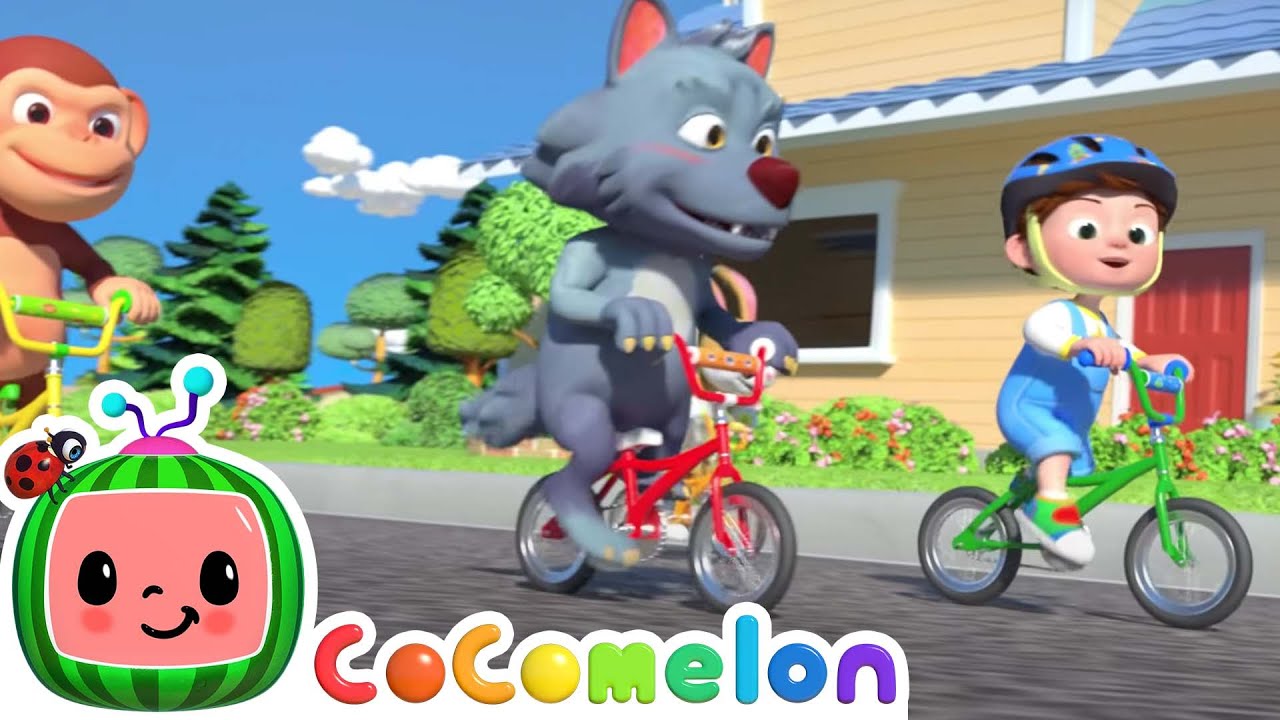 You Can Ride a Bike Cartoons for Kids Learning Show