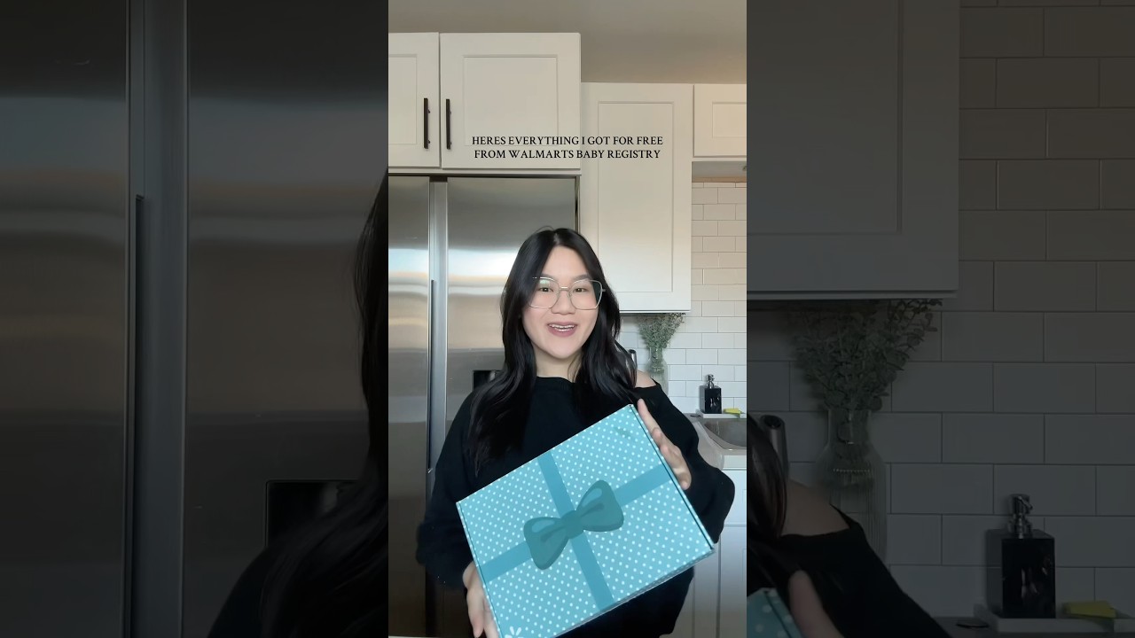 Here’s everything I got for free from Walmart’s baby registry ￼