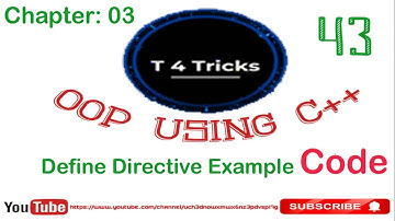 Define Directive C++ Code Example|  #constants #C #coding #objectorientedprogramming